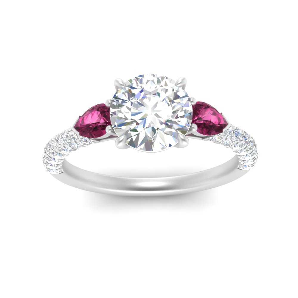 pink-sapphire-pear-accented-3-row-round-cut-engagement-ring-in-white-gold-FD9982RORGSADRPIANGLE3-NL-WG