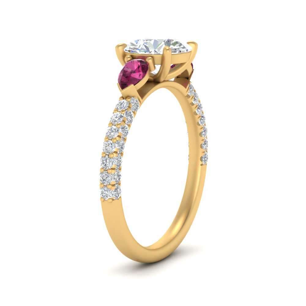 pink-sapphire-pear-accented-3-row-round-cut-engagement-ring-in-yellow-gold-FD9982RORGSADRPIANGLE3-NL-YG