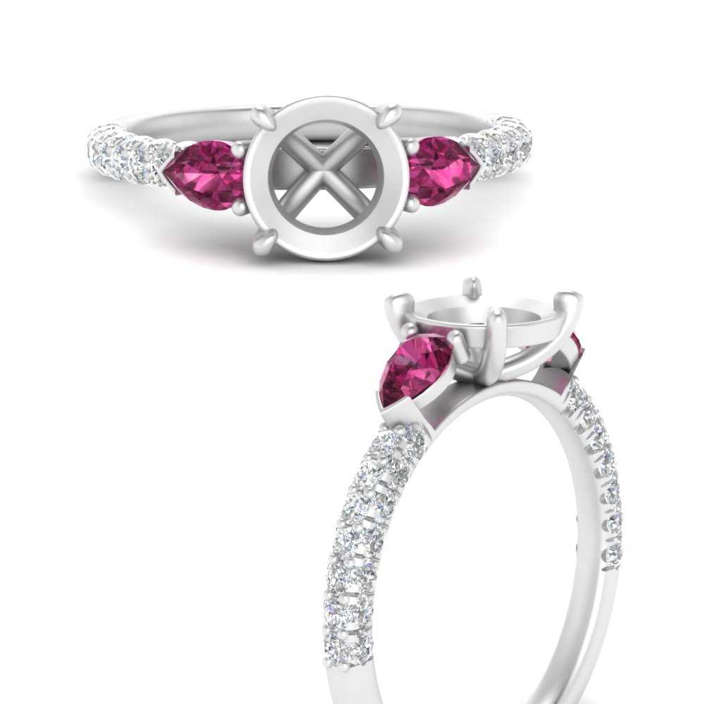 pink-sapphire-pear-accented-3-row-semi-mount-engagement-ring-in-white-gold-FD9982SMRGSADRPIANGLE3-NL-WG