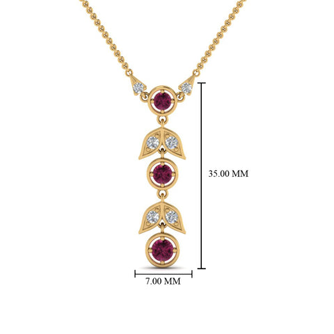 pink-sapphire-petal-diamond-drop-necklace-in-FDPD8598GSADRPIANGLE2-NL-YG