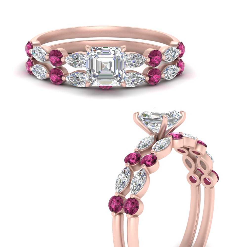 pink-sapphire-round-and-marquise-asscher-bridal-wedding-rings-in-rose-gold-FD9398AS1GSADRPIANGLE3-NL-RG.jpg?v=1756378423