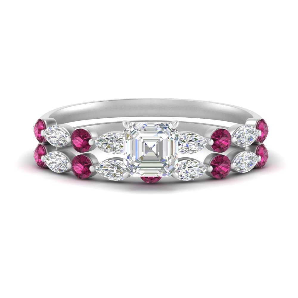 pink-sapphire-round-and-marquise-asscher-bridal-wedding-rings-in-white-gold-FD9398AS1GSADRPI-NL-WG_8dbe615c-d074-4b1a-8ff3-6e093d912601.jpg?v=1756378436