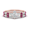 Load image into Gallery viewer, pink-sapphire-round-and-marquise-marquise-cut-bridal-wedding-rings-in-rose-gold-FD9398MQ1GSADRPI-NL-RG.jpg?v=1756378524