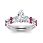 Load image into Gallery viewer, pink-sapphire-round-and-marquise-marquise-cut-bridal-wedding-rings-in-white-gold-FD9398MQ1GSADRPIANGLE5-NL-WG.jpg?v=1756378524
