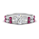 Load image into Gallery viewer, pink-sapphire-round-and-marquise-oval-bridal-wedding-rings-in-white-gold-FD9398OV1GSADRPI-NL-WG_1936f825-e3a9-484f-aa5a-b85177fa7eb6.jpg?v=1756378562