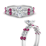 Load image into Gallery viewer, pink-sapphire-round-and-marquise-oval-bridal-wedding-rings-in-white-gold-FD9398OV1GSADRPIANGLE3-NL-WG_2d7fbe1a-5652-4566-82da-546504562b0c.jpg?v=1756378562