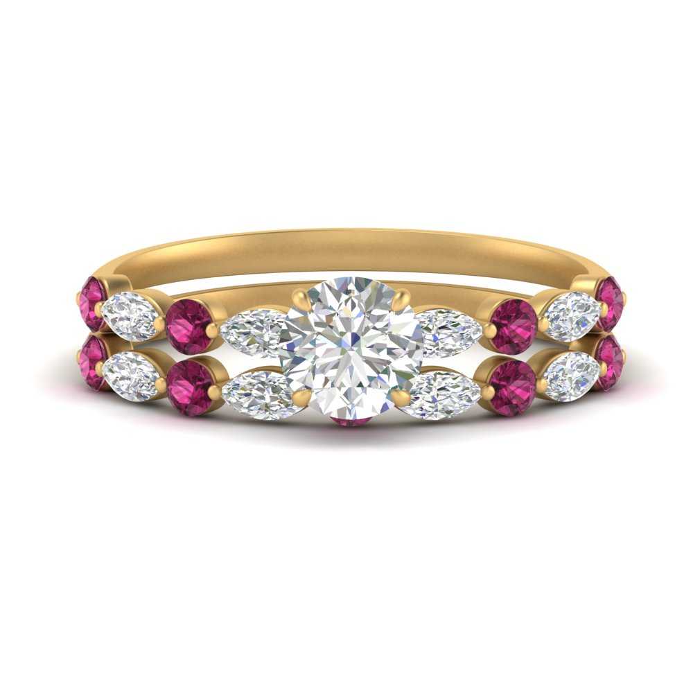 pink-sapphire-round-and-marquise-round-bridal-wedding-rings-in-yellow-gold-FD9398RO1GSADRPI-NL-YG.jpg?v=1756378649