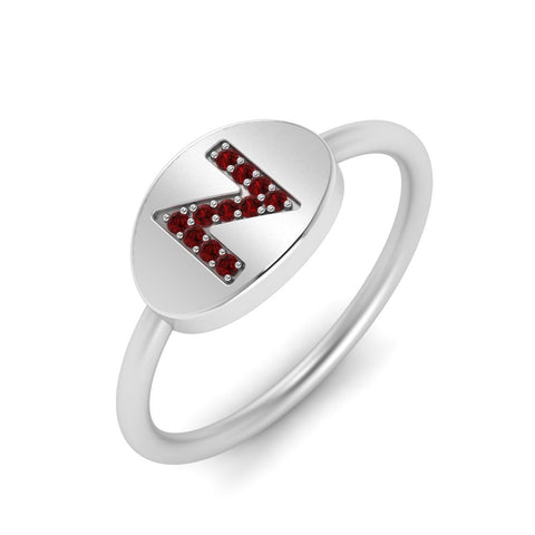 Personalized Diamond Signet Ring