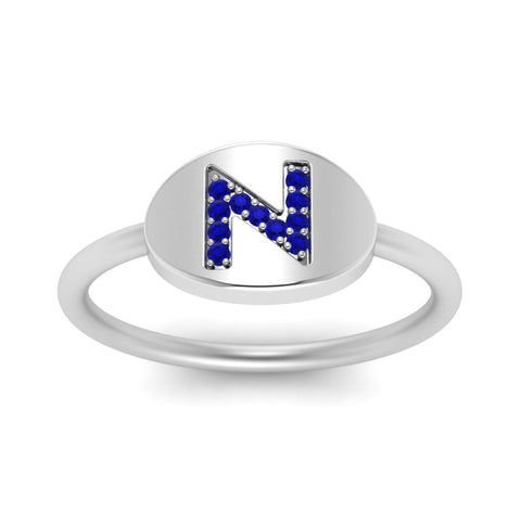 Personalized Diamond Signet Ring