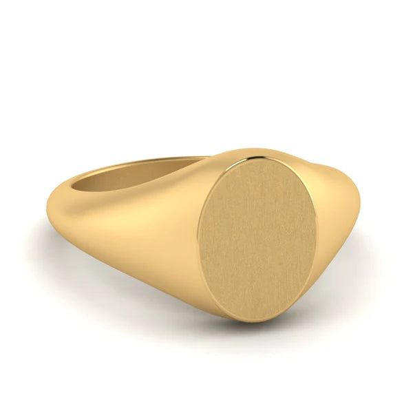 Pinky Oval Signet Ring