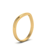 Load image into Gallery viewer, Plain Curved Wedding Band
