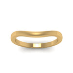 Load image into Gallery viewer, Plain Curved Wedding Band
