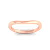 Load image into Gallery viewer, Plain Curved Wedding Band For Ring