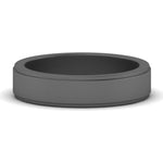 Load image into Gallery viewer, Simple Flat Wedding Band 4MM
