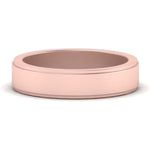 Load image into Gallery viewer, Simple Flat Wedding Band 4MM
