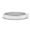 Load image into Gallery viewer, Simple Flat Wedding Band 4MM