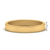 Load image into Gallery viewer, Simple Flat Wedding Band 4MM
