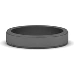 Load image into Gallery viewer, Simple Flat Wedding Band 4MM
