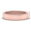 Load image into Gallery viewer, Simple Flat Wedding Band 4MM