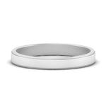 Load image into Gallery viewer, Simple Flat Wedding Band 4MM
