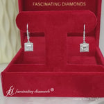 Load and play video in Gallery viewer, 1-carat-princess-cut-diamond-halo-dangle-earrings-in-white-gold-FDEAR-11235PR-1.00CT-NL-WG-720x720(2)