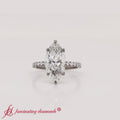 Thumbnail 3 - Marquise-cut-french-pave-diamond-engagement-ring-in-black-gold-FD11408MQR720