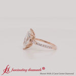 Load and play video in Gallery viewer, Delicate Antique Pave Marquise Cut Diamond Ring
