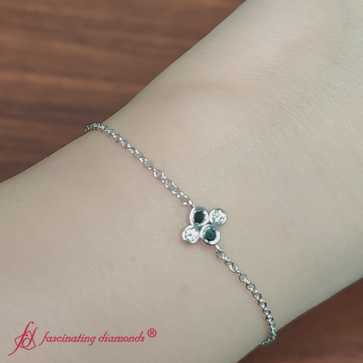 chain-four-stacking-bracelet-with-black-diamond-in-white-gold-FDBRC9628