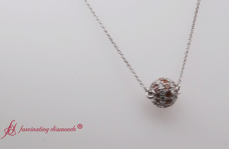 pave-diamond-ball-pendant-with-orange-sapphire-in-white-gold-fdpd8426-video