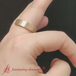 Load and play video in Gallery viewer, brushed-2-tone-mens-wedding-ring-in-yellow-gold-fdm8565b-1000
