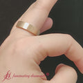 Thumbnail 17 - brushed-2-tone-mens-wedding-ring-in-yellow-gold-fdm8565b-1000