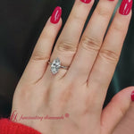 Load and play video in Gallery viewer, 1-80-carat-minimal-marquise-cut-thin-solitaire-ring-in-white-gold-FD9358R