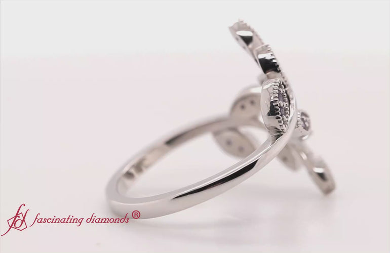 swirl-leaf-promise-diamond-ring-with-purple-in-white-gold-fd8342-video