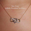 Load and play video in Gallery viewer, infinity-diamond-two-tone-pendant-necklace-in-FDPD11206-720