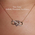 Thumbnail 1 - infinity-diamond-two-tone-pendant-necklace-in-FDPD11206-720