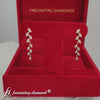 Load and play video in Gallery viewer, Pave Diamond Leaf Drop Earring