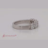 Load and play video in Gallery viewer, 5-stone-round-cut-diamond-anniversary-band-in-white-gold-2-carat-FDWB8008RO