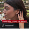 Load and play video in Gallery viewer, round-cut-1-carat-diamond-earrings-for-women-in-white-gold-FDEAR-10411ROANGLE1-1.00CT-fancyvideo