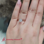 Load and play video in Gallery viewer, Round Cut Thin Classic Solitaire Ring
