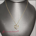 Thumbnail 1 - infinity-heart-lab-diamond-pendant-in-yellow-plated-silver-fdpd11553