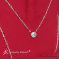 Thumbnail 5 - round-bezel-solitaire-half-carat-pendant-in-white-gold-fdpd10538ro-0-50ct-2000