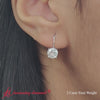 Load and play video in Gallery viewer, 2-carat-lever-back-solitaire-diamond-round-earrings-in-white-gold-FDEAR9225RO-720 x 720