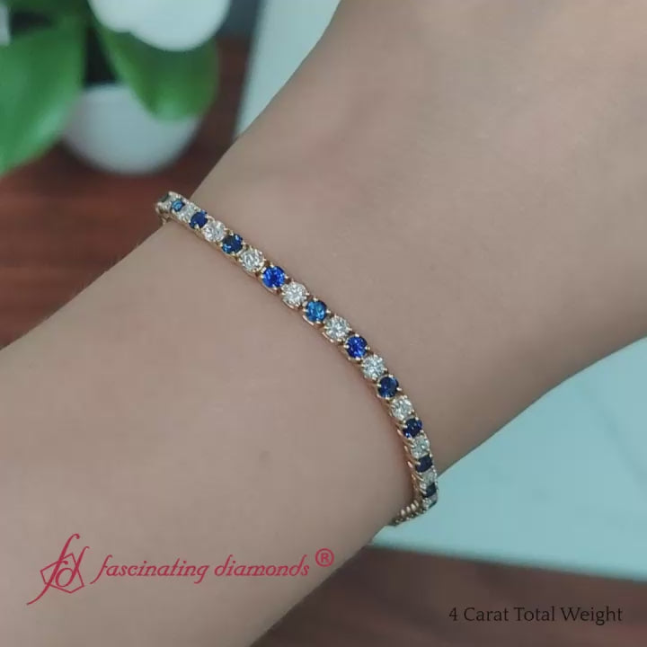 tennis-diamond-bracelet-4-carat-with-sapphire-in-18k-yellow-gold-fdbrc8635ro