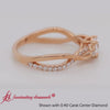 Load and play video in Gallery viewer, infinity-daisy-floral-heart-shaped-diamond-engagement-ring-in-rose-gold-FD9986HT