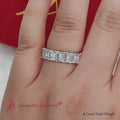 Thumbnail 1 - 8-carat-lab-diamond-emerald-cut-eternity-band-in-18k-white-gold-fdewb10850em-720 x 720