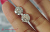 Load and play video in Gallery viewer, round-cut-diamond-stud-earring-1-carat-in-white-gold-fdear10411ro-fancyvideo