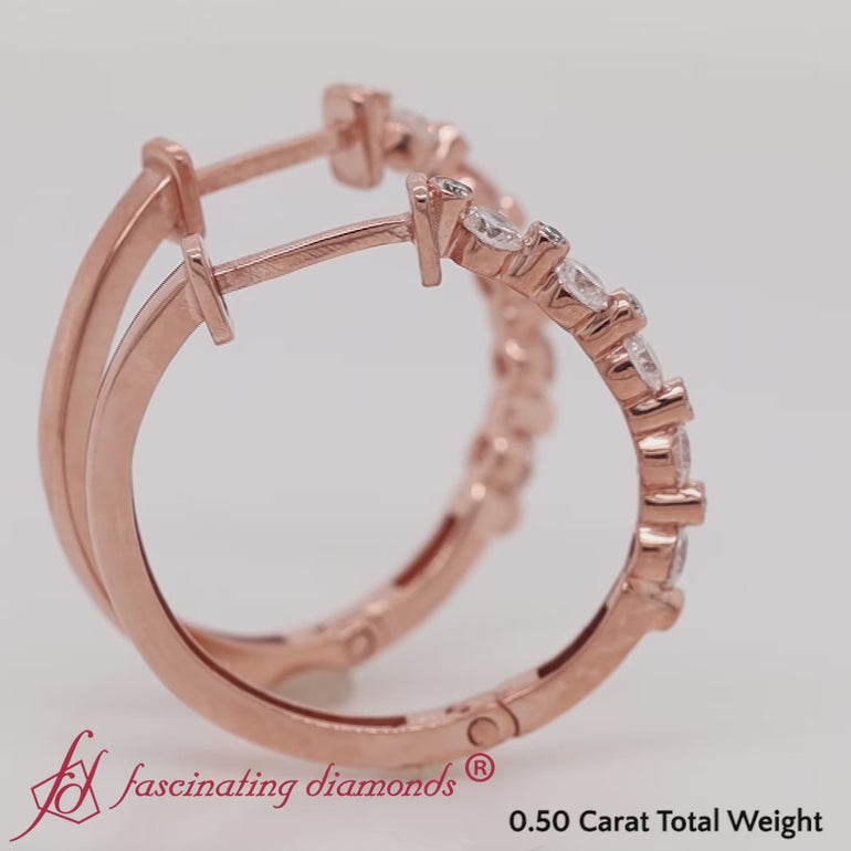 floating-bezel-diamond-huggie-earring-in-rose-gold-fdsder01023-video