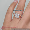 Load and play video in Gallery viewer, 7 Stone Classic Princess Cut Engagement Ring