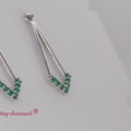 Thumbnail 55 - dangle-emerald-earring-jacket-in-white-gold-fdear61022-video
