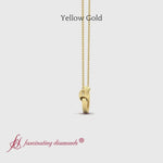 Load and play video in Gallery viewer, open-circle-loop-necklace-in-rose-gold-FDPD11023
